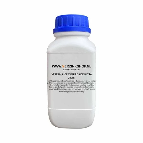chemisch zwarten verzinkshop zwart oxide ultra 250ml